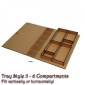 MDF Journal Book Box Kit - Asst Compartments