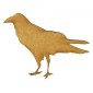 Walking Raven - MDF Wood Bird Shape