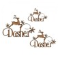 Dasher - Decorative MDF Wood Words