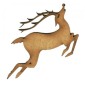 Leaping Reindeer - MDF Wood Shape