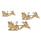 Santa & Sleigh MDF Wood Shape - Style 5