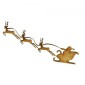 Santa & Sleigh MDF Wood Shape - Style 6