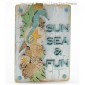 Seahorse & Seashell Collage - MDF Wood Shape