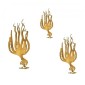 Furbellows Weed - MDF Seaweed Wood Shape Style 9