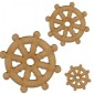 Ships Wheel Style 1 - MDF Wood Shape