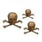 Skull & Crossbones MDF Wood Shape