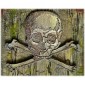 Skull & Crossbones MDF Wood Shape