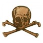 Skull & Crossbones MDF Wood Shape