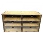 Stackable Storage Kit - Double - 6 Drawers