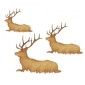 Stag Deer MDF Wood Shape Style 1