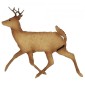 Running Buck MDF Wood Deer Shape Style 7