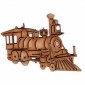 Steam Locomotive - MDF Wood Shape