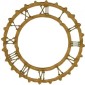Rustic Roman Numeral Clock Face - MDF Wood Shape