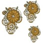 Steampunk Mechanical Clockworks Motif Style 20