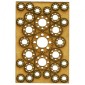 Sheet of Mini MDF Wood Cogs - Style 11