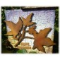 Sugar Maple Leaf & Twig - MDF Wood Shape