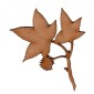 Sweetgum Leaf & Twig - MDF Wood Shape