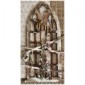 Gothic Stone Window - MDF Wood Shape