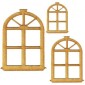 Styled Window - MDF Wood Shape