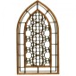 Gothic Arch Stained Glass Window Style 1 - MDF Wood Shape
