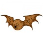 Flying Eyeball with Bat Wings Style 3  - MDF Wood Shape