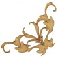 Baroque Flourish MDF Wood Corner Embellishment - Style 32