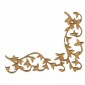 Ivy Leaf MDF Wood Corner Embellishment - Style 46