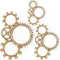 Steampunk Multi Frame - Cogs