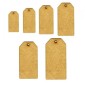 MDF and Birch Ply Tag Shapes - Classic Rectangle