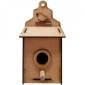 Wormy Wonderland Birdhouse - MDF Wood Kit