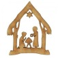 Christmas Nativity Stable Scene - MDF Wood Shape