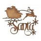 Santa - Decorative MDF Wood Words
