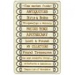Word Elements - Apothecary