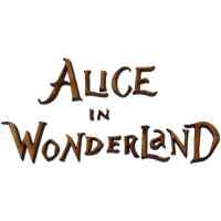 Alice in Wonderland Wood Words