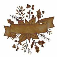 Winter Flora & Fauna Wood Shapes