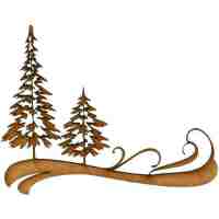 Winter Tree MDF Wood Shapes