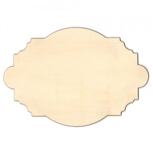 Fancy Shape 2  - Mixed Media Boards & Plaques