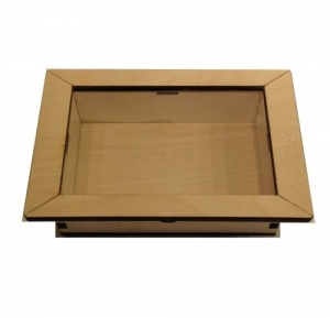 Birch Ply and MDF Shadow Box Frame Kit - Rectangle