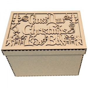 Personalised Christmas Eve Box - Birch Plywood