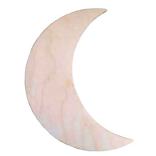 Crescent Moon - Mixed Media Boards and Plaques