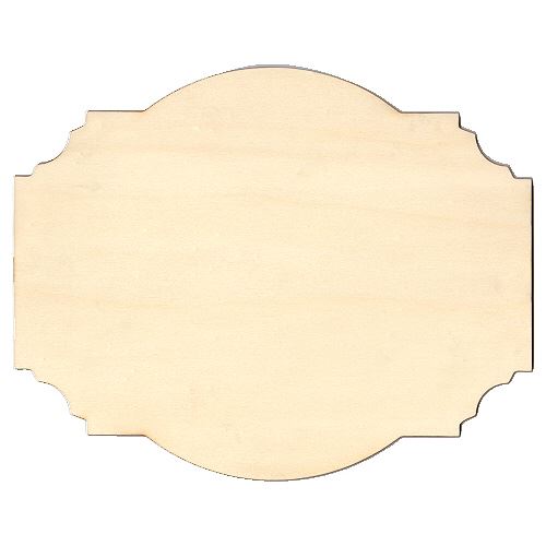 Fancy Shape 1 Mixed Media Boards Plaques