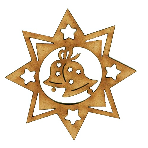 Christmas Bell Wood Shape Style 5 For Christmas Arts And Crafts