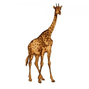Giraffe - MDF Wood Shape
