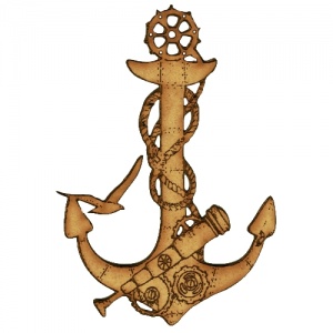 Anchor Collage - MDF Wood Shape