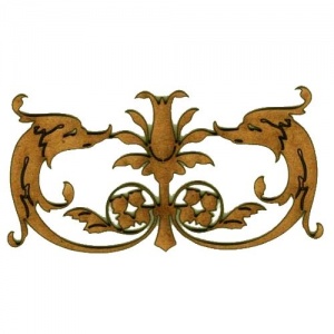 Art Deco & Nouveau Style Ornament Shape - Style 40