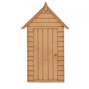 Beach Hut - MDF Wood Shape