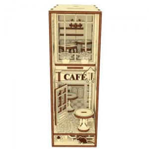 French Cafe - MDF Book Nook Kit*