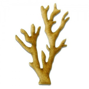 Coral - MDF Wood Shape Style 3