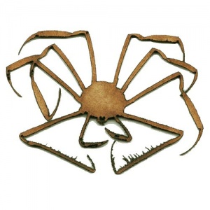 Crab MDF Wood Shape - Style 3