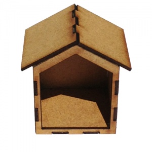 Framed Style MDF House Kit - Cube